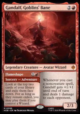 gandalf mtg card LotR TCG Wiki: Gandalf, Powerful Guide (H) (15R29H) you may choose new targets for the copy Gandalf the Grey - MTG
