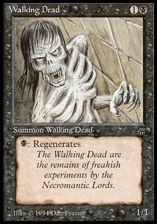 walking dead mtg cards Magic The Gathering, Secret Lair: The The Walking Dead are the remains of freakish experiments by the Necromantic Lords. Walking Dead Reprint Confusion :