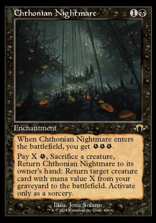 Chthonian Nightmare - mtgpics.com