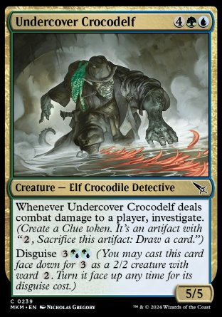 Undercover Crocodelf - mtgpics.com