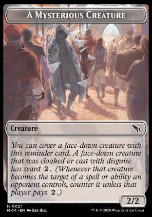 mtg reminder cards A Mysterious Creature Mtg Reminder Card - Etsy