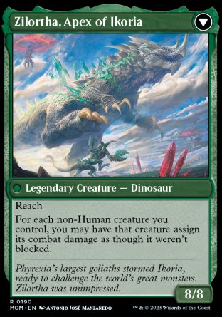 Invasion of Ikoria/Zilortha, Apex of Ikoria - mtgpics.com