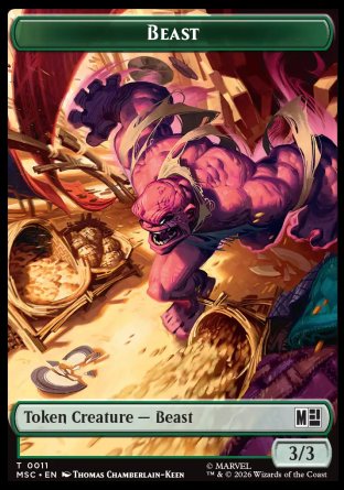 Beast Reverse Card Beast - mtgpics.com