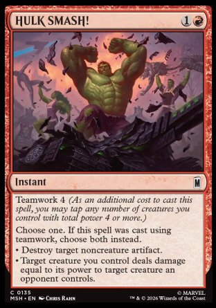HULK SMASH! - mtgpics.com