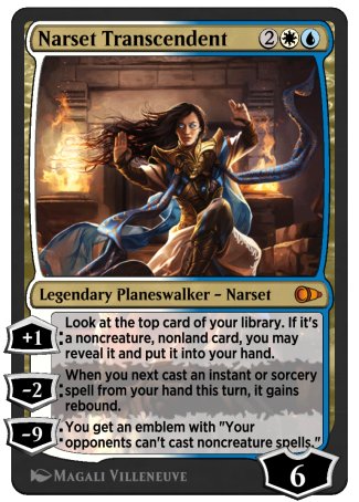Narset Transcendent - mtgpics.com Narset Transcendent - mtgpics.com