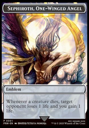 Emblem Sephiroth, One-Winged Angel - mtgpics.com