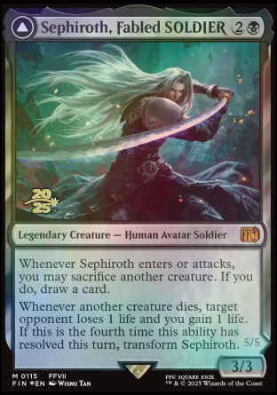 sephiroth mtg art card Deadpool #10 Yu Variant main image 0