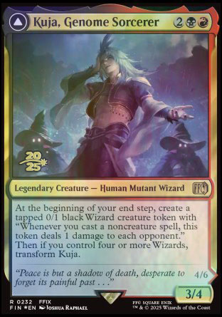 kuja final fantasy mtg Kuja, Genome Sorcerer/Trance Kuja, Fate Defied