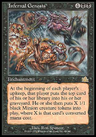 genesis mtg card Hydra [Media Promos]  The Nerdporium Put the rest on the bottom of your library in a random order Formless Genesis (DSC) #61 |