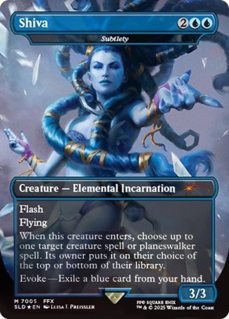 Shiva Subtlety foil Subtlety - mtgpics.com