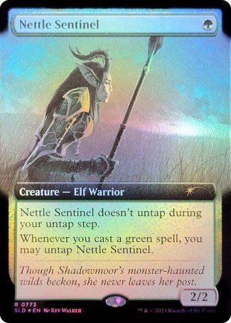 Magic: The Gathering Card - Nettle Sentinel (Common, Eventide Set)