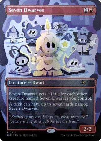 7ds Magic Card Seven Dwarves - mtgpics.com