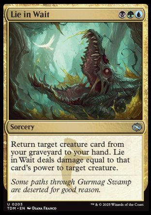 mtg deal damage equal to cards in hand Vicious Shadows [Shards of Alara] Lie in Wait