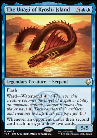mtg when an opponent draws a card Smothering Tithe [Judge Gift Cards 2022] The Unagi of Kyoshi Island