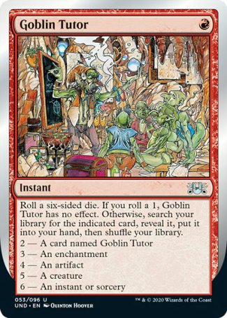 mtg enchantment tutor cards Idyllic [Morningtide]  TokenMTG I simply reveal Goblin Tutor