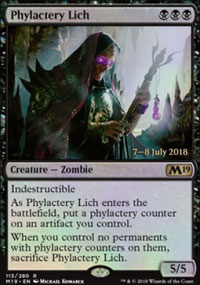 Phylactery Lich - Prerelease Promos