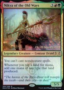 Nikya of the Old Ways - Prerelease Promos