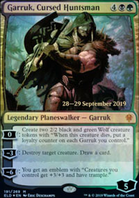 Garruk, Cursed Huntsman - Prerelease Promos