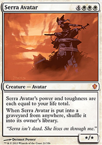 Serra Avatar - Commander 2013