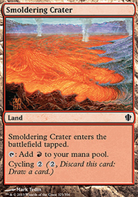 Smoldering Crater - Commander 2013