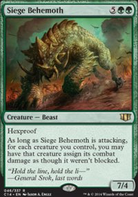 Siege Behemoth - Commander 2014