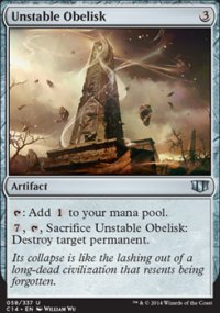 Unstable Obelisk - Commander 2014