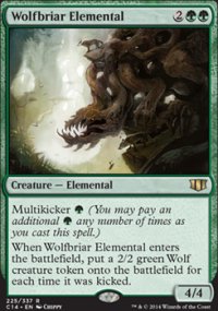 Wolfbriar Elemental - Commander 2014