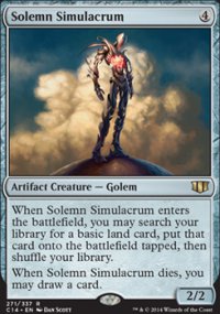 Solemn Simulacrum - Commander 2014