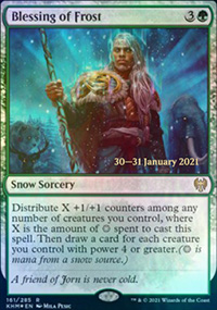 Blessing of Frost - Prerelease Promos