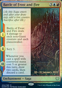 Battle of Frost and Fire - Prerelease Promos