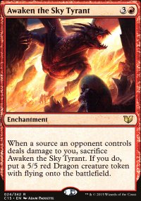 Awaken the Sky Tyrant - Commander 2015