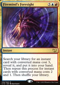 Firemind's Foresight - Commander 2015