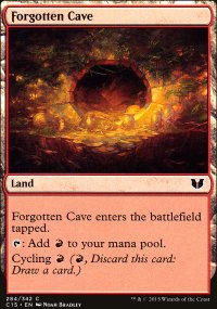 Forgotten Cave - Commander 2015