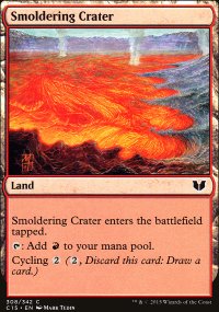 Smoldering Crater - Commander 2015
