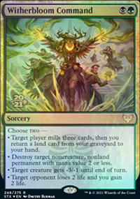 Witherbloom Command - Prerelease Promos