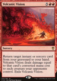 Volcanic Vision - Commander 2016