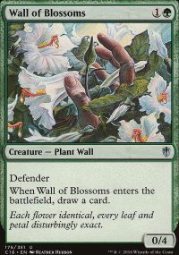 Wall of Blossoms - Commander 2016