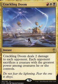 Crackling Doom - Commander 2016