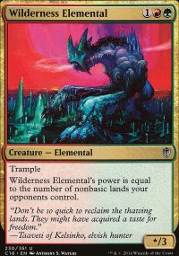 Wilderness Elemental - Commander 2016