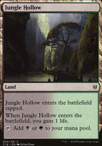 Jungle Hollow - Commander 2016