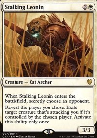 Stalking Leonin - Commander 2017
