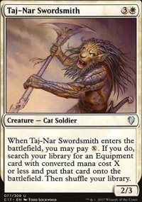 Taj-Nar Swordsmith - Commander 2017