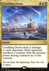 Crackling Doom - Commander 2017