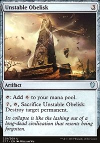 Unstable Obelisk - Commander 2017
