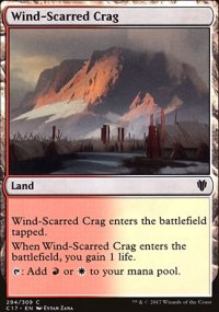 Wind-Scarred Crag - Commander 2017