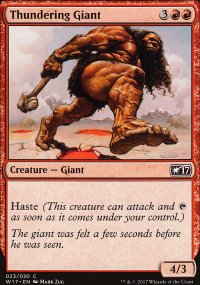Thundering Giant - Welcome Deck 2017