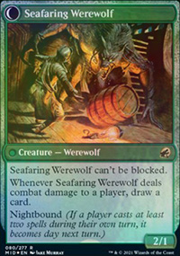 Seafaring Werewolf - Prerelease Promos
