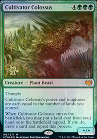 Cultivator Colossus - Prerelease Promos