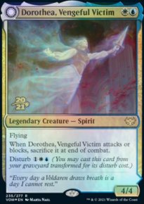 Dorothea, Vengeful Victim - Prerelease Promos