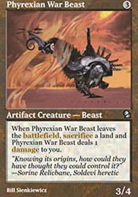 Phyrexian War Beast - Masters Edition